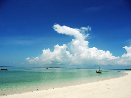 spiaggia a Zanzibar